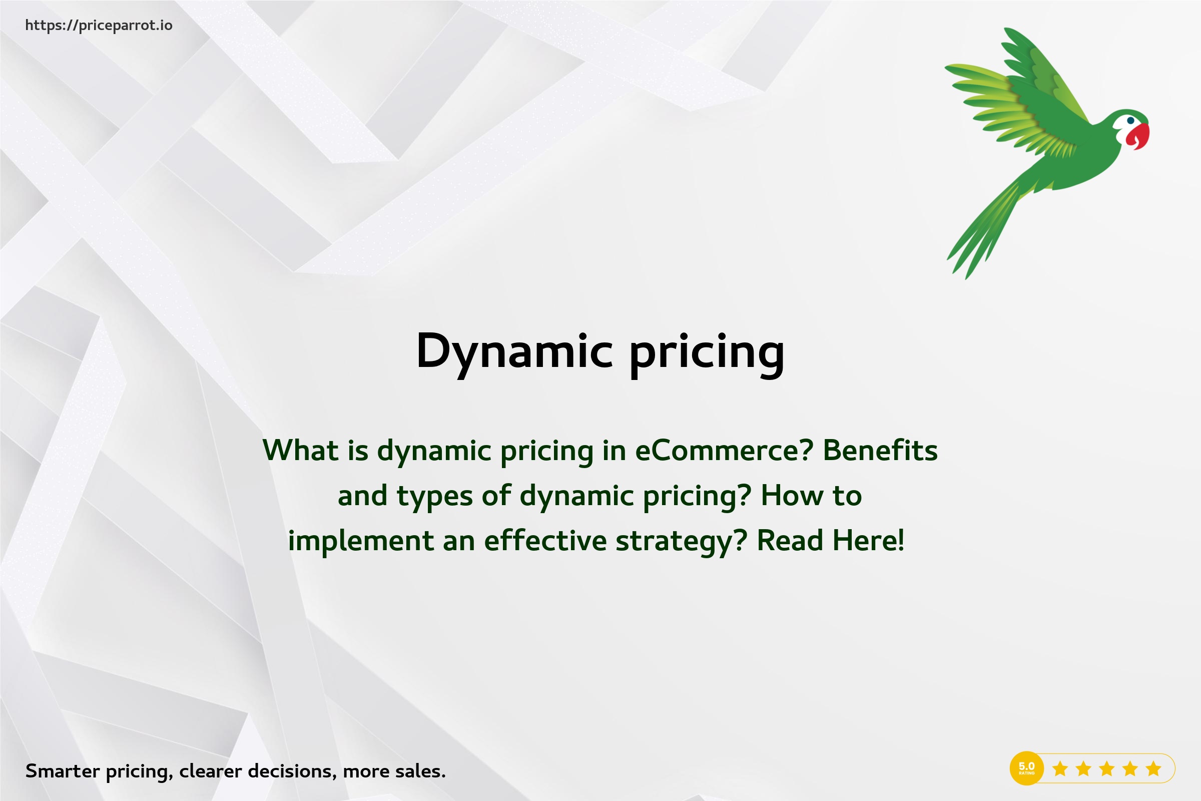 Dynamic pricing